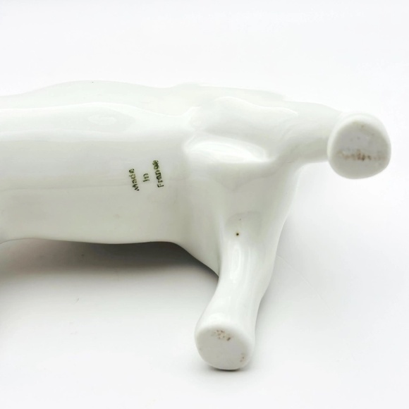 Vintage French Cow Creamer 7" - Picture 10 of 14